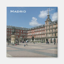 Plaza Mayor Refrigerator Magnets