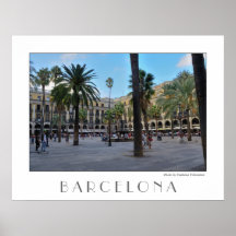 Plaza Real Poster