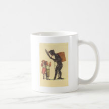 Pleading With Krampus Mugs