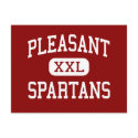 Pleasant - Spartans - High School - Marion Ohio postcards
