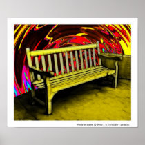 Please Be Seated, Collectable-quality Poster