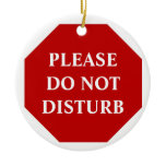 Please Do Not Disturb Door Hanger ornaments