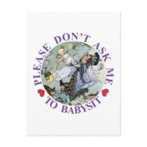 Please Don't Ask Me To Babysit!
