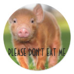 Please Don't Eat Me stickers