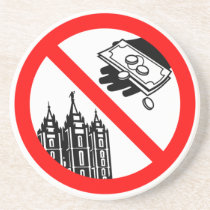 Please Don't Feed the Church Coaster