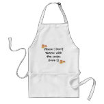 Please ! Don't Tamper with the cook... buns, aprons