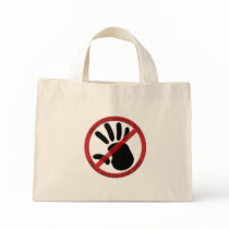 Please don't touch the belly! bags