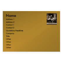 Please Mum!  (Stereoview 2) Business Card Template