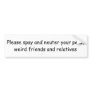 Please Neuter Bumper Sticker
