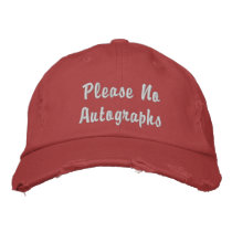 Please No Autographs