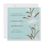 Please Save the date -floral invitations