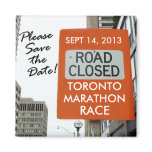 Please Save the Date Race Magnet