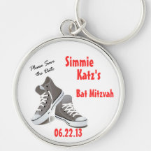 Please Save the Date Sneakers Keychain