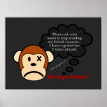 Please tell your mother to leave me alone posters