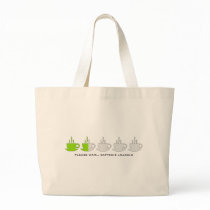 Please Wait... Caffeine Loading Canvas Bag