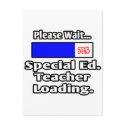 Please Wait...Special Ed. Teacher Loading postcards