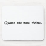 Please wont you be my neighbour. mousepads