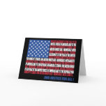 Pledge of Allegiance card