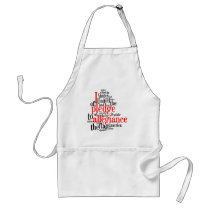 Pledge of Allegiance in Tagxedo Aprons