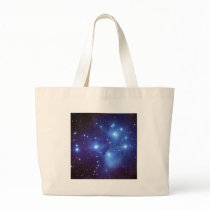 Pleiades Open Star Cluster Seven Sisters in Taurus Tote Bags
