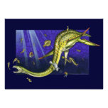 Plesiosaur Invitation