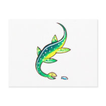 Plesiosaur postcards