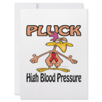 Pluck High Blood Pressure Awareness Design Personalized Invitations