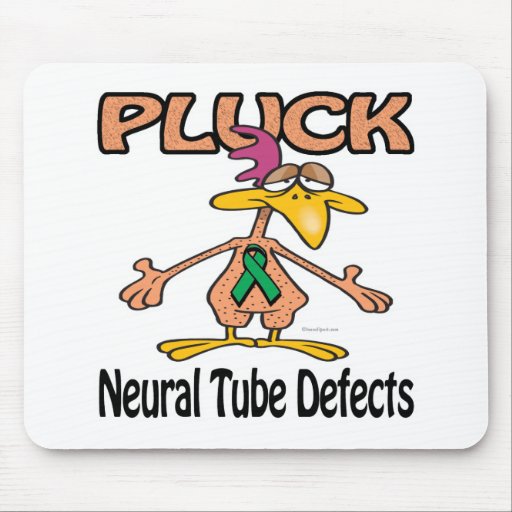 Pluck Neural Tube Defects Awareness Design Mouse Pad