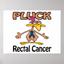 Pluck Rectal Cancer Awareness Design Posters