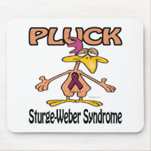 Pluck Sturge-Weber Syndrome Awareness Design Mousepads