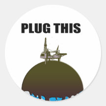 PLUG TH IS ROUND STICKERS