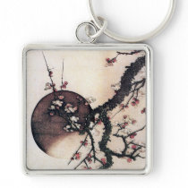Plum Blossoms and the Moon, Hokusai