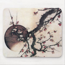 Plum Blossoms and the Moon, Hokusai