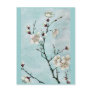 Plum branches with blossoms Ukiyo-e. Postcard
