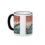 Plum Japanese Art Mug