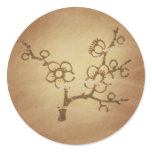 Plum Long Life Magic Charms Stickers