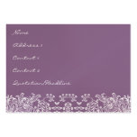 Plum Love Birds Business Cards