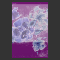 Plum Pink stationery