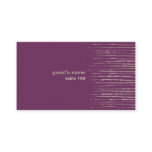Plum Place Card Business Cards