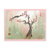 Plum Tree Postcard