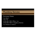 Plumber Business Cards