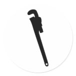 plumber pipe tongs stickers