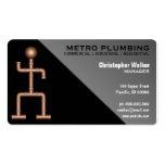 Plumber Plumbing Business Cards