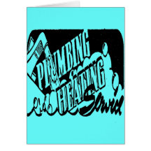 PLUMBING AND HEATING SERVICE CARDS