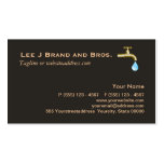 Plumbing Business Card