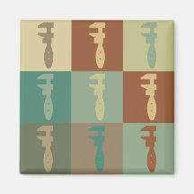 Plumbing Pop Art Refrigerator Magnets