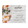 Plumeria Orchid Lei in Sand Beach RSVP Postcard