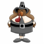 plump pilgrim turkey photo sculptures