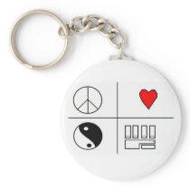 PLUR keychains