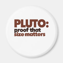 Pluto: Proof that Size Matters Magnets